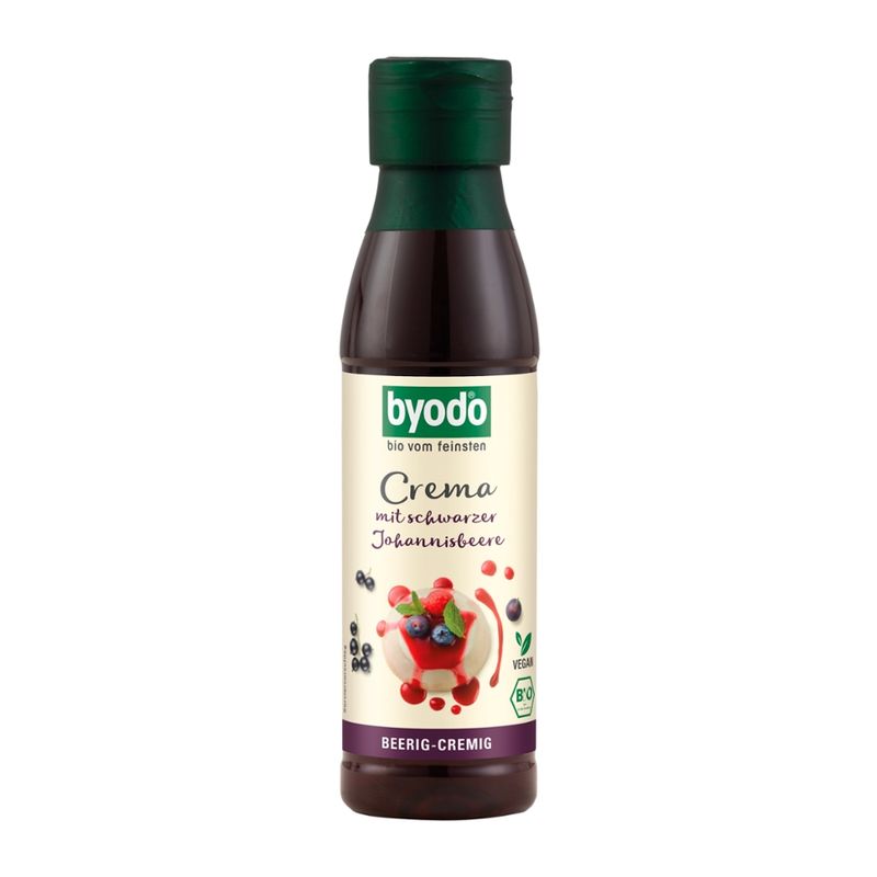 Byodo Byodo Crema mit schwarzer Johannisbeere, 150 ml - Produktbild
