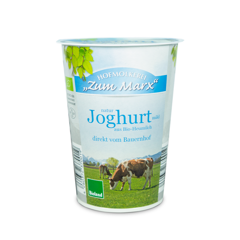 Hofmolkerei "Zum Marx" eG Bio Joghurt natur aus Heumilch - Produktbild