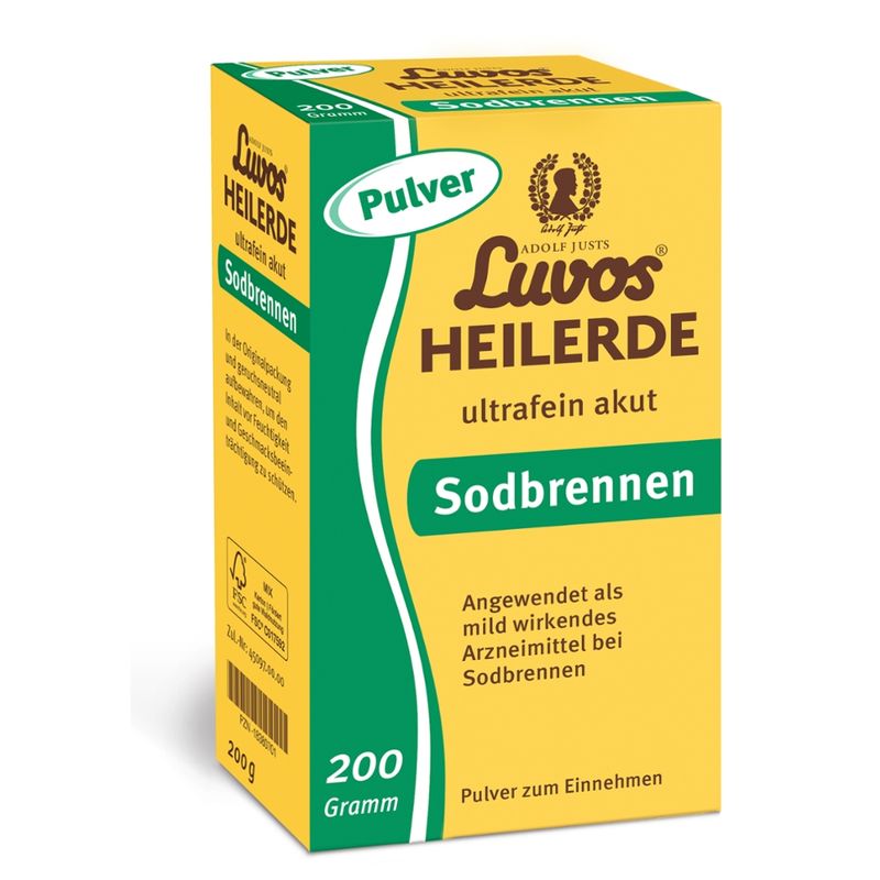 Luvos-Heilerde Adolf Justs Luvos-Heilerde ultrafein akut Sodbrennen Pulver - Produktbild