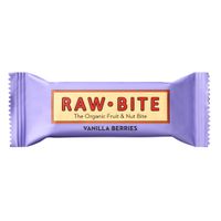 Raw Bite Vanilla Berries Riegel 50g - Produktbild