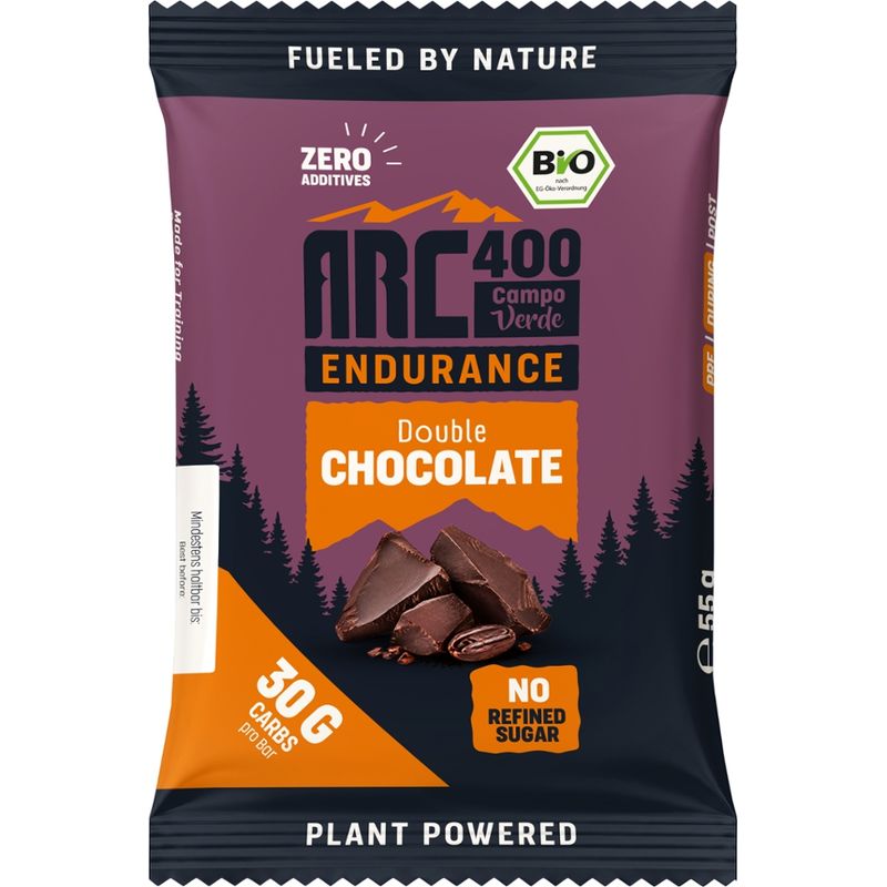 ARC400  ARC400 bio Energieriegel Double Chocolate 55g - Produktbild