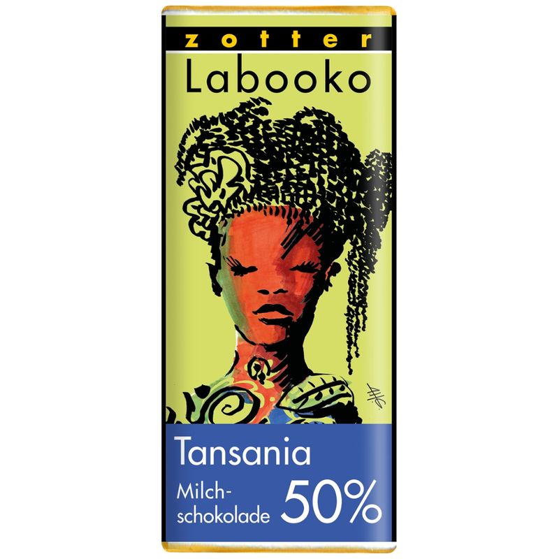 Zotter Schokolade Labooko Mini 50% Tansania - Produktbild