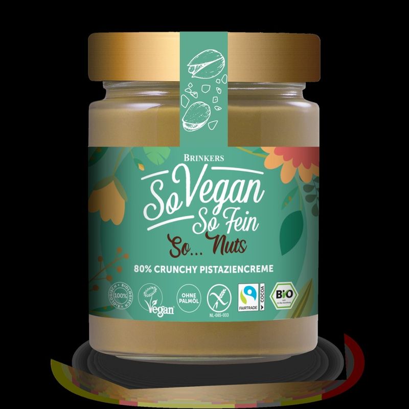 So Vegan So Fein So Vegan So Fein Crunchy Pistaziencreme 240g - Produktbild