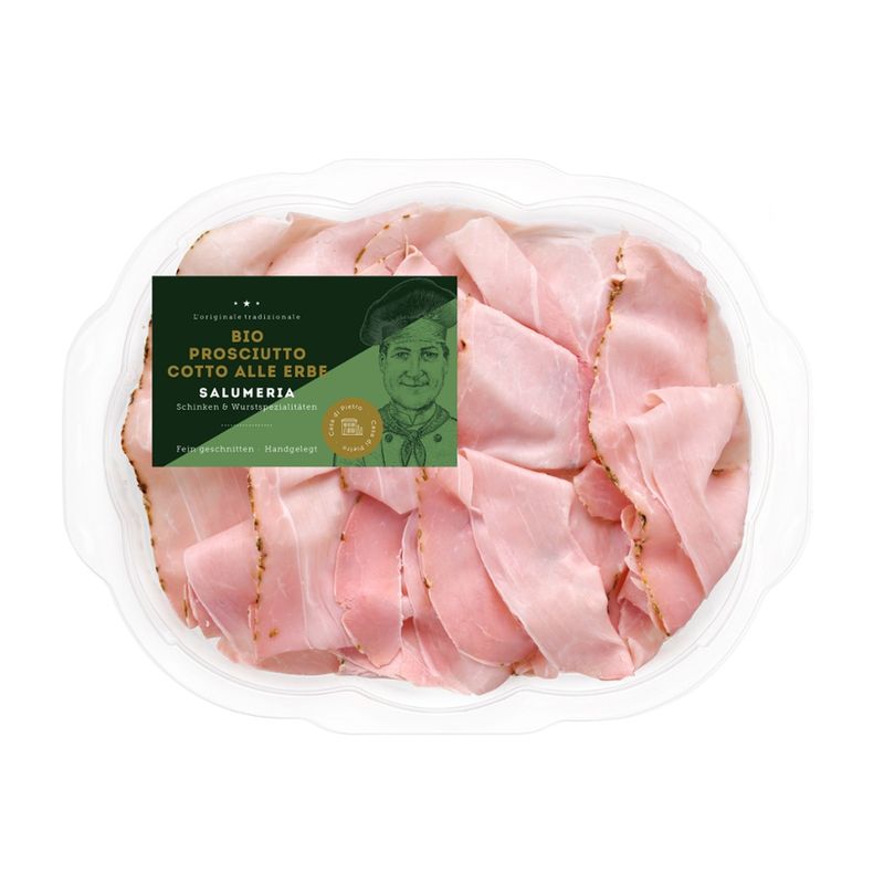 Casa di Pietro CdP Bio Prosciutto Cotto alle Erbe 80g - Produktbild