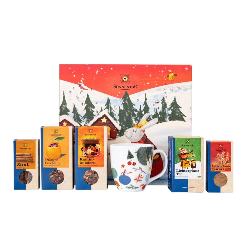 Sonnentor Weihnachten Geschenkkarton 31,5x28,5x10,5 cm - Produktbild