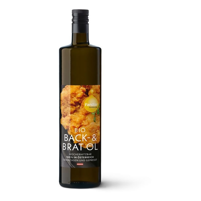 Ölmühle Fandler Fandler Bio Back- & Bratöl 1l - Produktbild