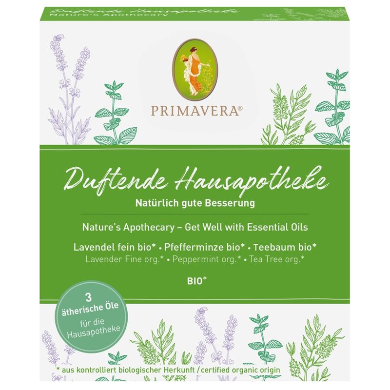PRIMAVERA Set Duftende Hausapotheke Ätherisches Öl - Produktbild