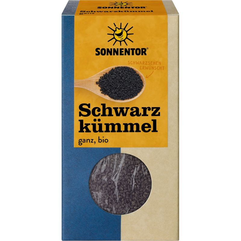 Sonnentor Schwarzkümmel ganz, Packung - Produktbild