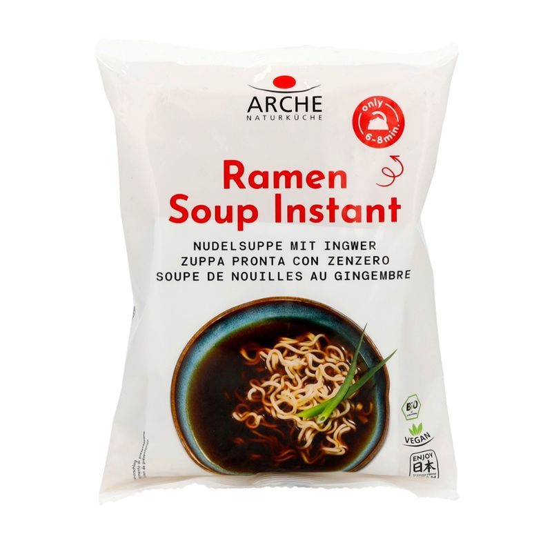 Arche Naturküche Ramen Soup Instant - Soupe de Nouilles au gingembre - Produktbild