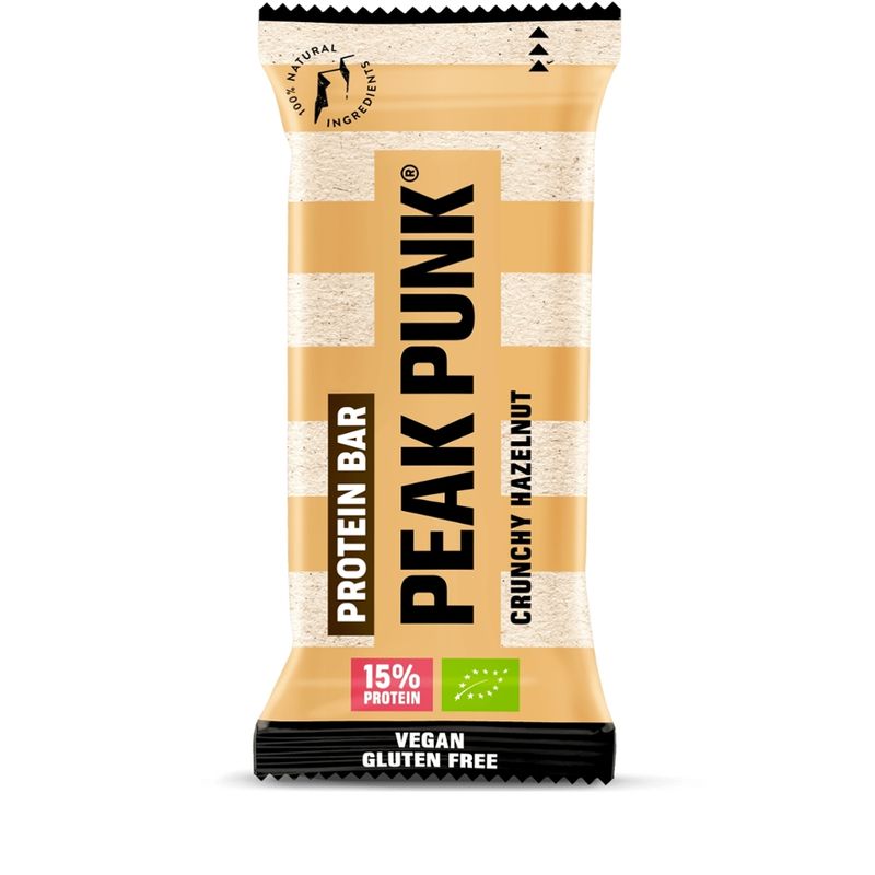Peak Punk  PEAK PUNK® Bio Protein Bar - Crunchy Hazelnut 55g - Produktbild