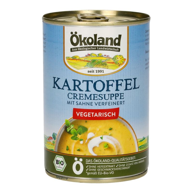 ÖKOLAND Kartoffel-Cremesuppe - Produktbild