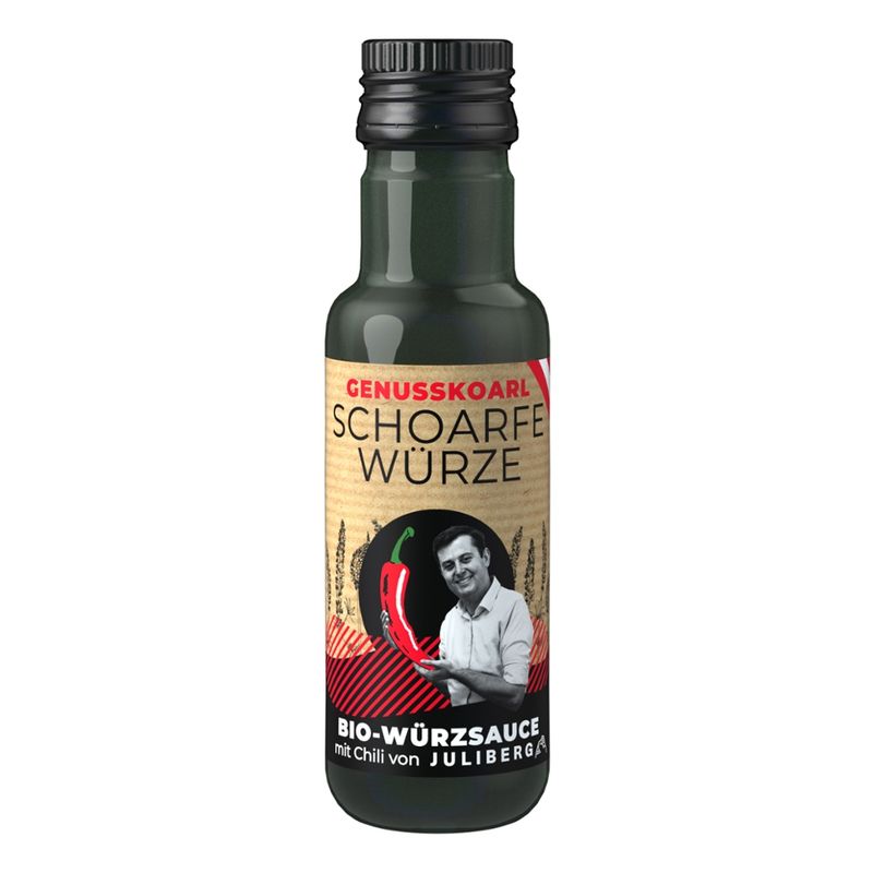 Genusskoarl Bio-SchoarfeWürze: Bio-Lupinen Würzsauce mit Chili - Produktbild