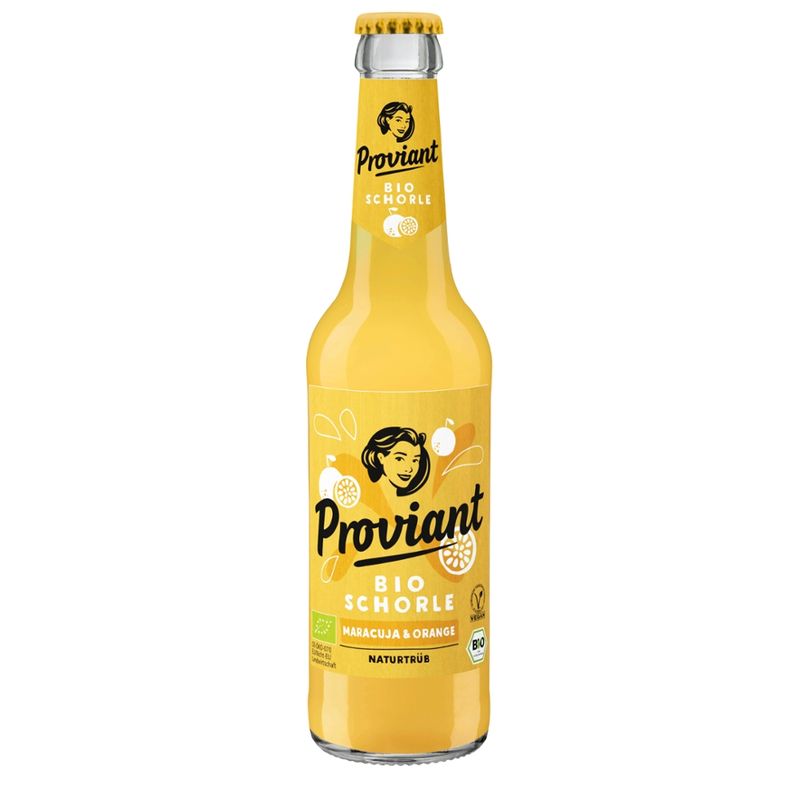 Proviant Berlin Schorle Maracuja & Orange (Bio) - Produktbild