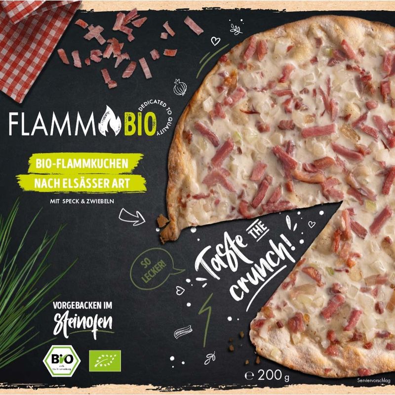 FlammBio Flammkuchen RUND "nach Elsässer Art" - FlammBio - Produktbild