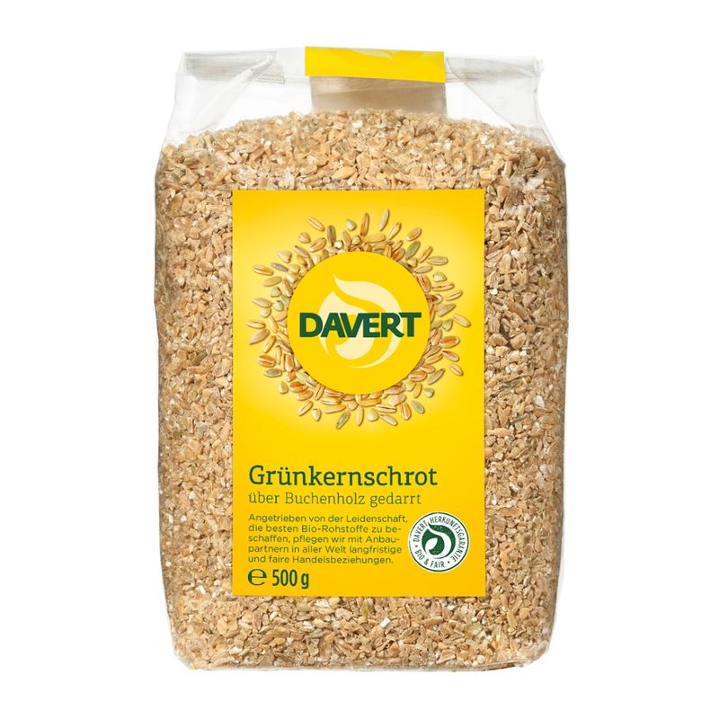 Davert Grünkernschrot 500g - Produktbild