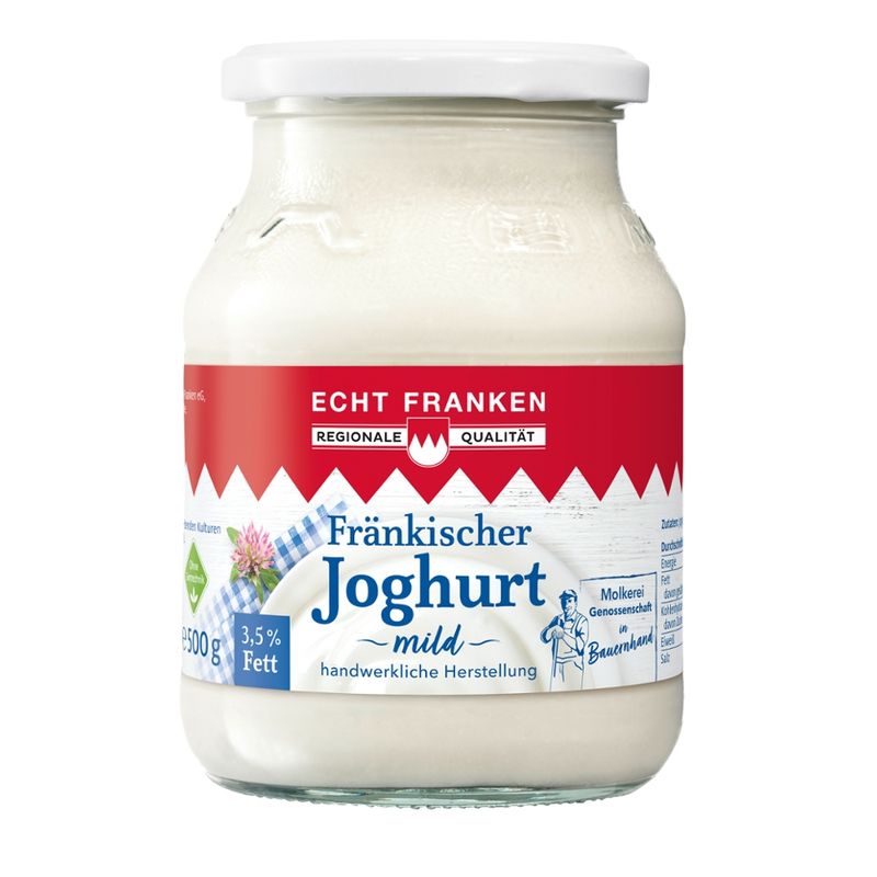Echt Franken Fränkischer VM Joghurt 500g VLOG - Produktbild