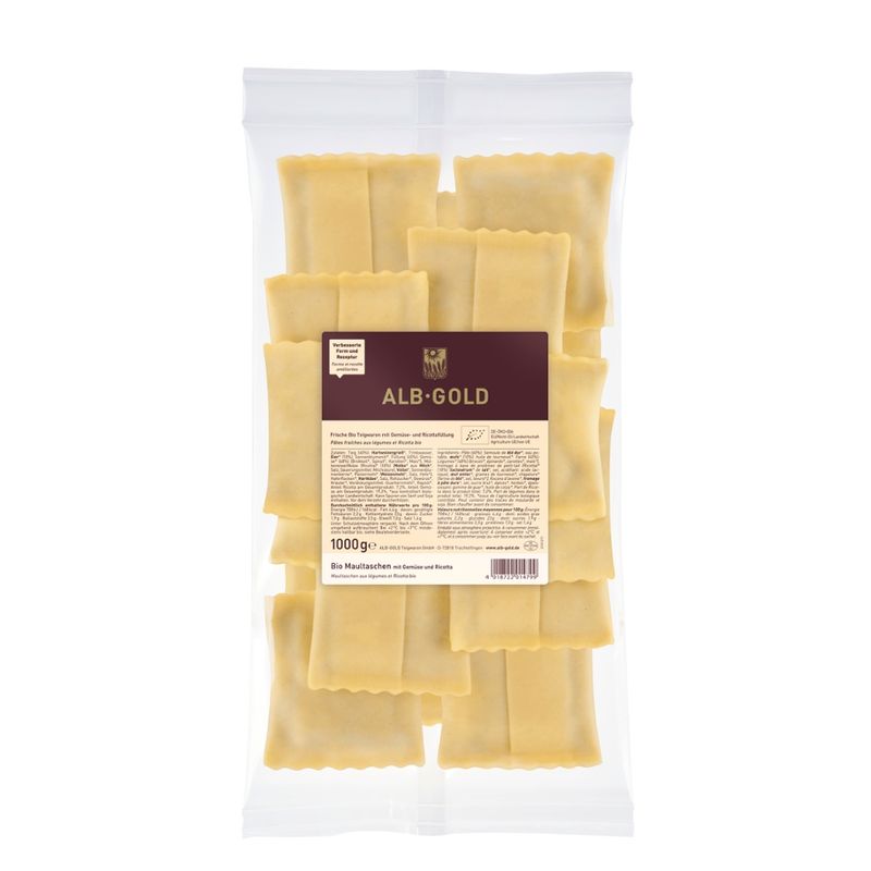 ALB-GOLD Alb-Natur® Frische Bio Maultaschen mit Gemüse und Ricotta - Produktbild