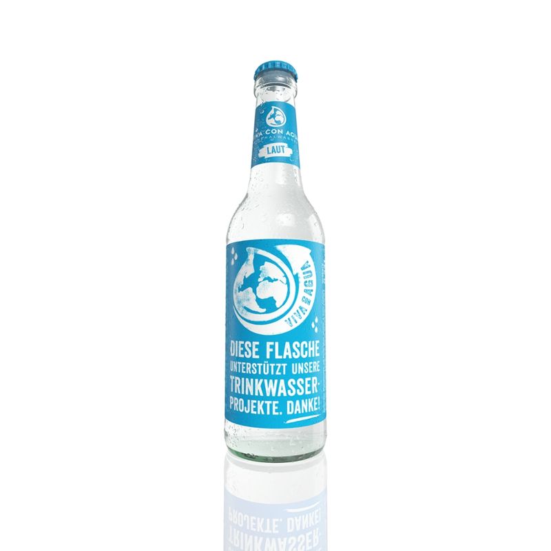 Viva con Agua Viva con Agua Süd laut Glas 0,33l - Produktbild