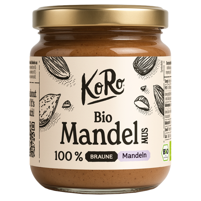 KoRo Handels GmbH Bio Mandelmus braun 250g - Produktbild