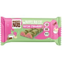 Strawberry Cream Filled Wafer Bar with Matcha Glaze - Produktbild