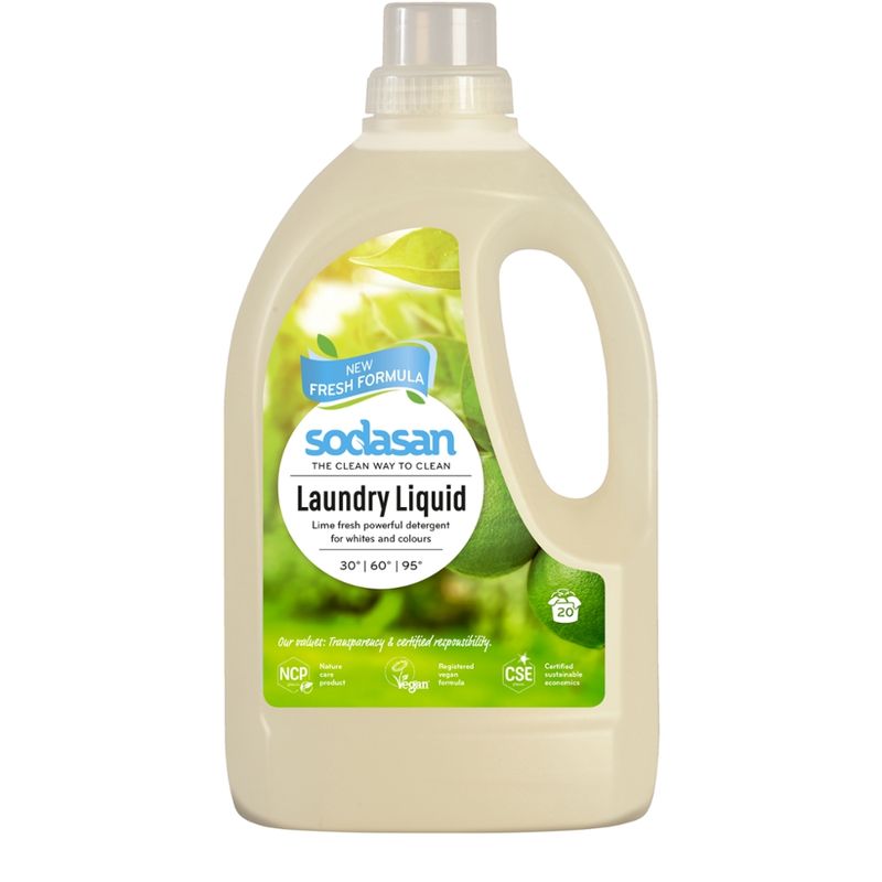 sodasan Laundry Liquid Lime - Produktbild