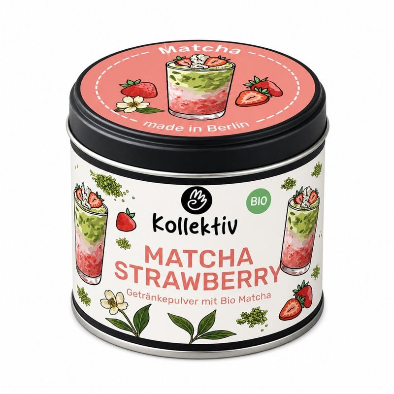KollektivTee KollektivTee Matcha Strawberry - Produktbild