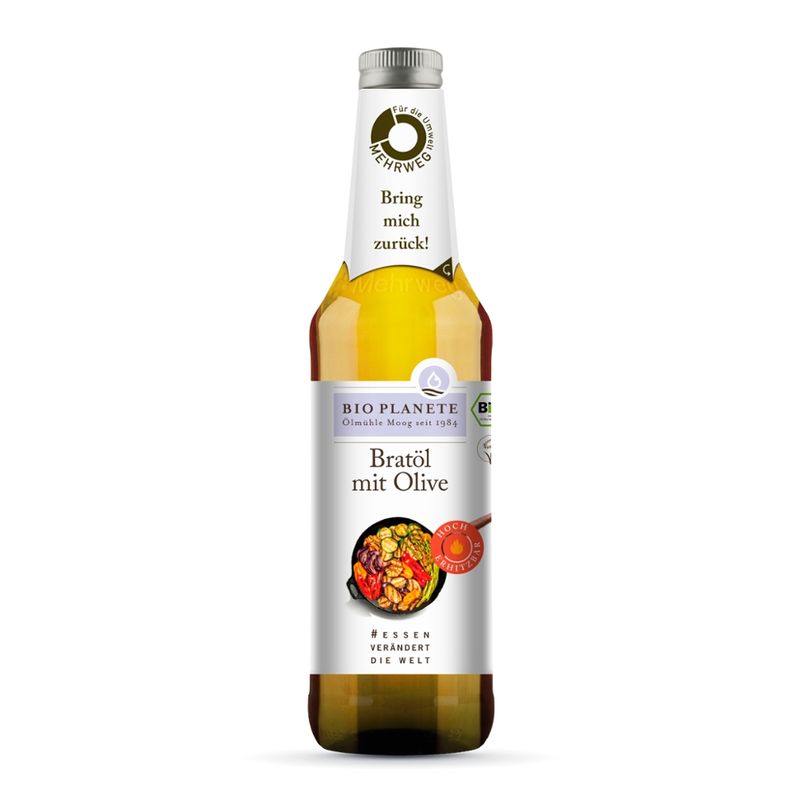 BIO PLANÈTE Bratöl mit Olive 500 ml Mehrweg - Produktbild