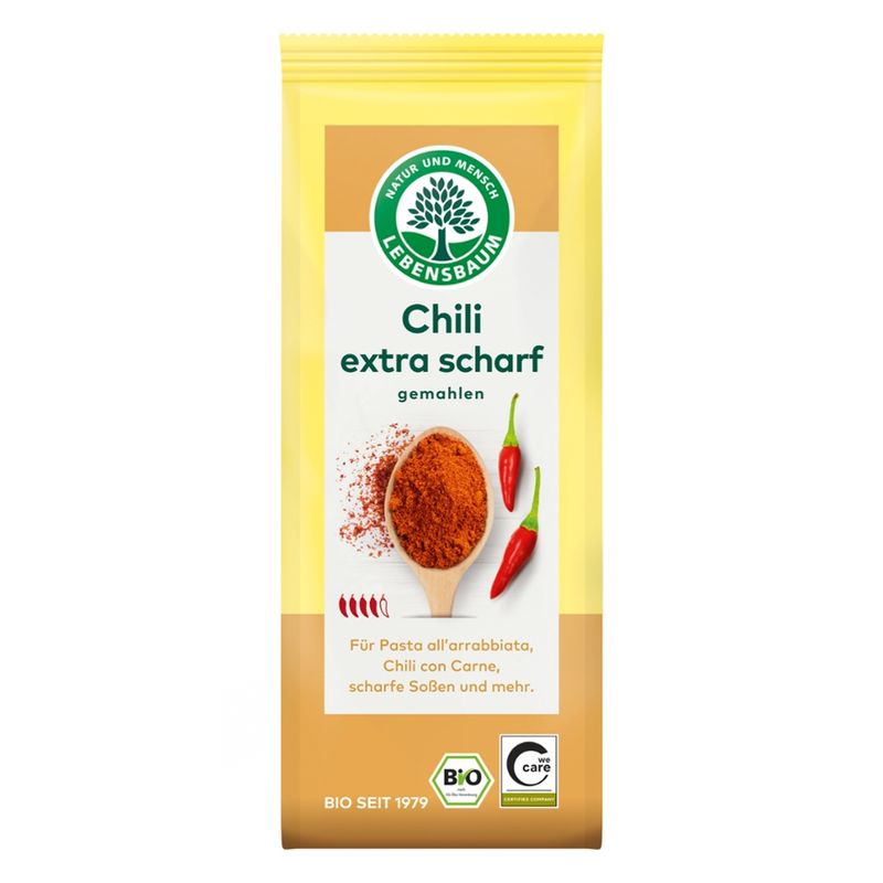 LEBENSBAUM Chili extra scharf gemahlen - Produktbild