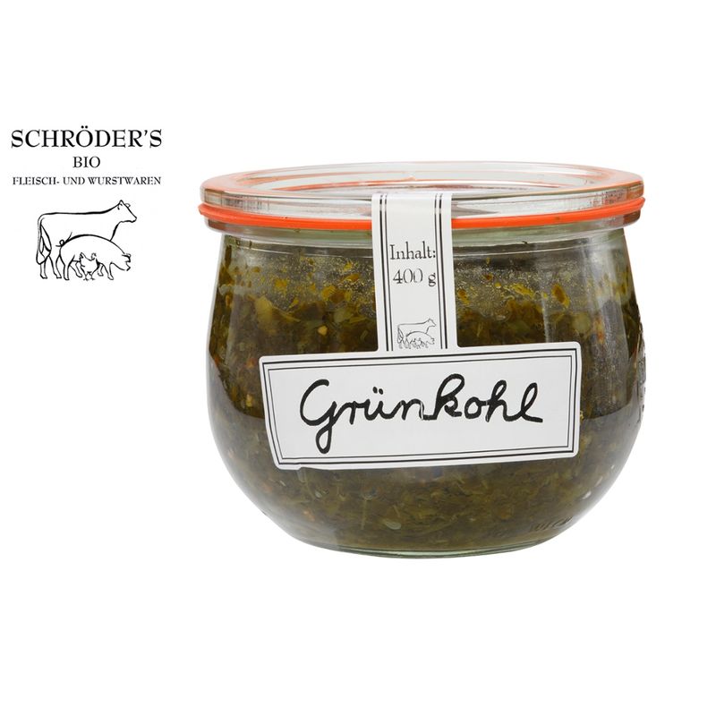 Schröder's Bio Fleisch- und Wurstwaren Grünkohl im Glas - Produktbild