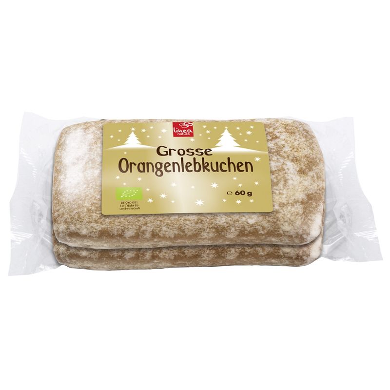 Linea Natura Grosse Orangen Lebkuchen -2erPack - Produktbild
