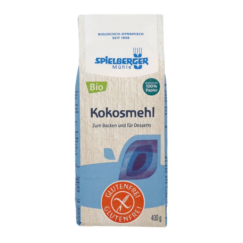 Spielberger Mühle Kokosmehl, gutenfrei, kbA - Produktbild