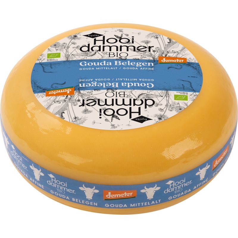 Hooidammer Hooidammer Demeter Gouda Mittelalt 4/5kg mindestens 50% Fett i. Tr. - Produktbild