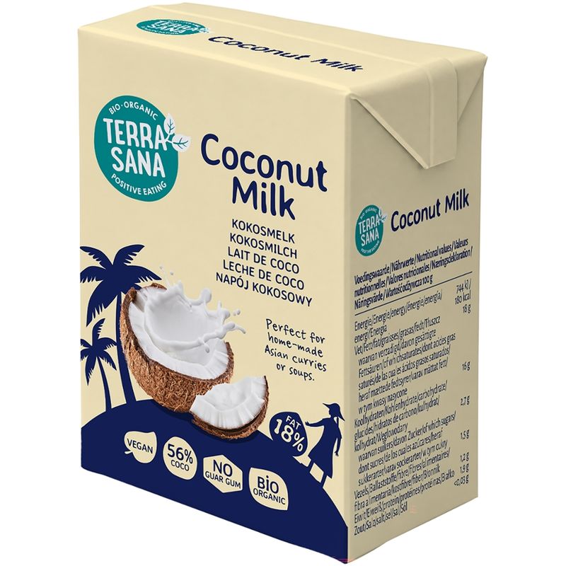 TerraSana Kokosmilch - Produktbild