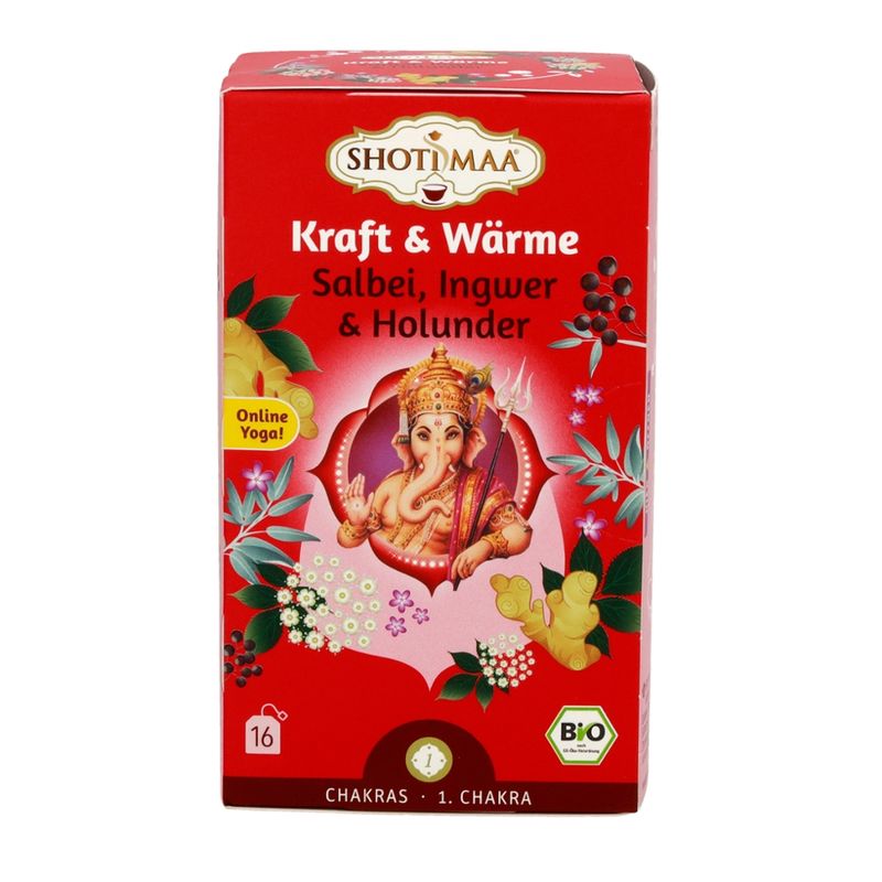 Shoti Maa Shoti Maa Kraft & Wärme - Salbei, Ingwer & Holunderblüte - Produktbild