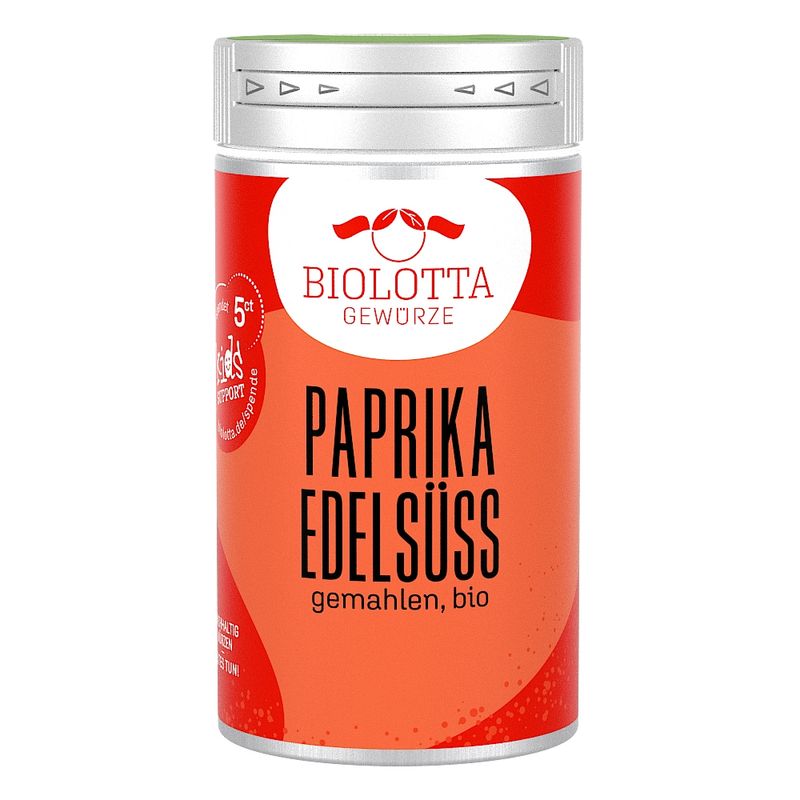 Biolotta Biolotta Gewürzstreuer Paprika edelsüß gemahlen, bio - Produktbild