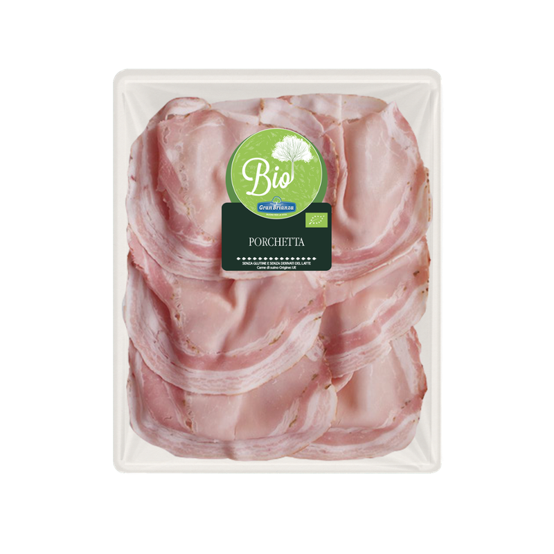GRAN BRIANZA Aff. Porchetta BIO 80g 6pz EcoP - Produktbild