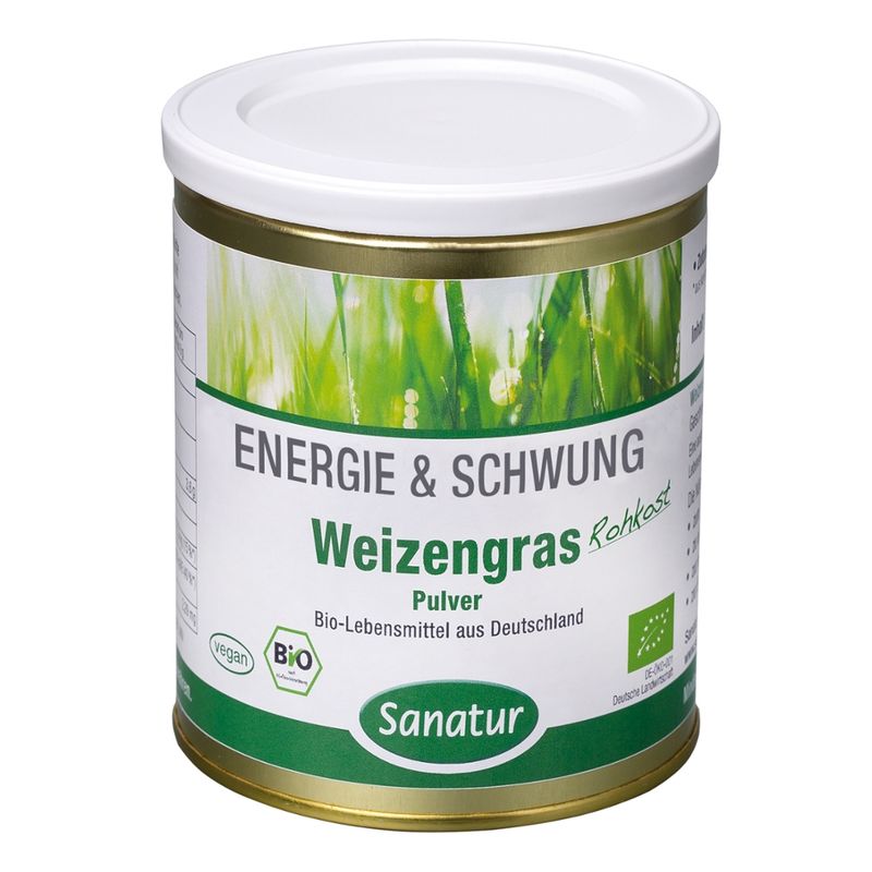 Sanatur Weizengras Pulver, Bio - Produktbild