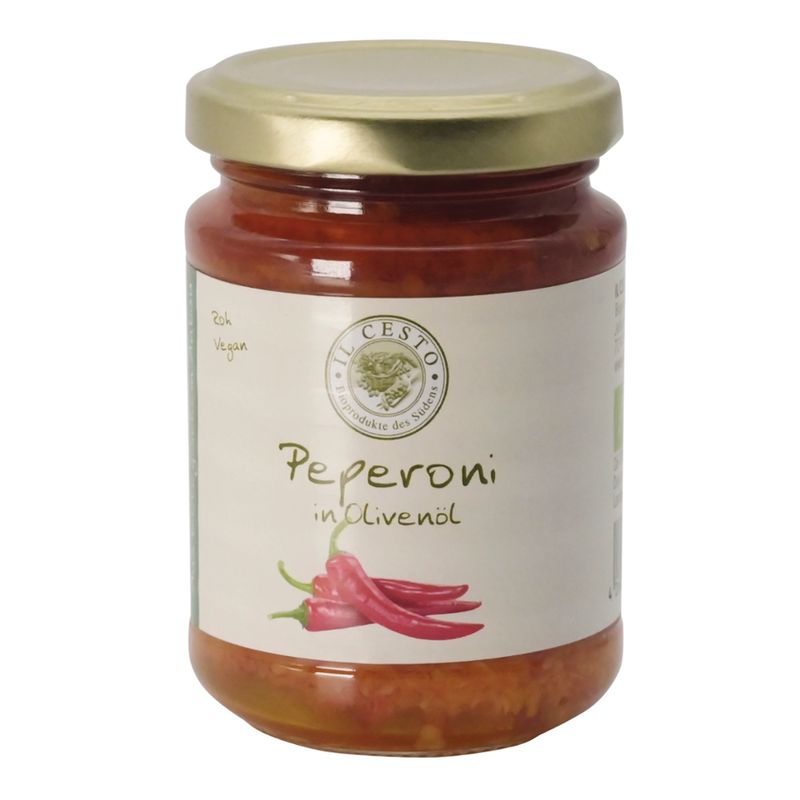 Il Cesto Peperoni in Olivenöl - Produktbild