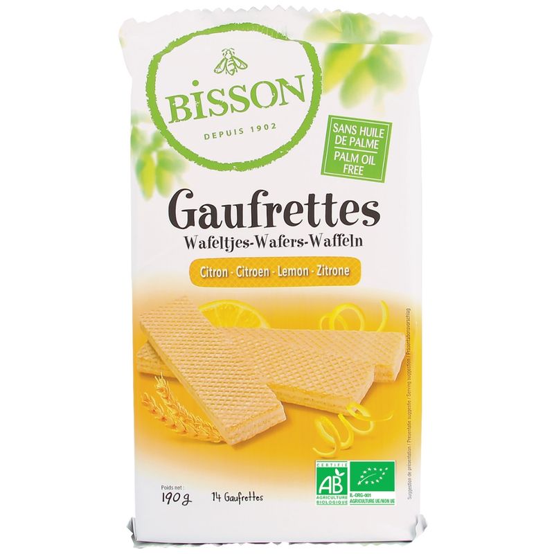 Bisson Waffeln Zitrone - Produktbild