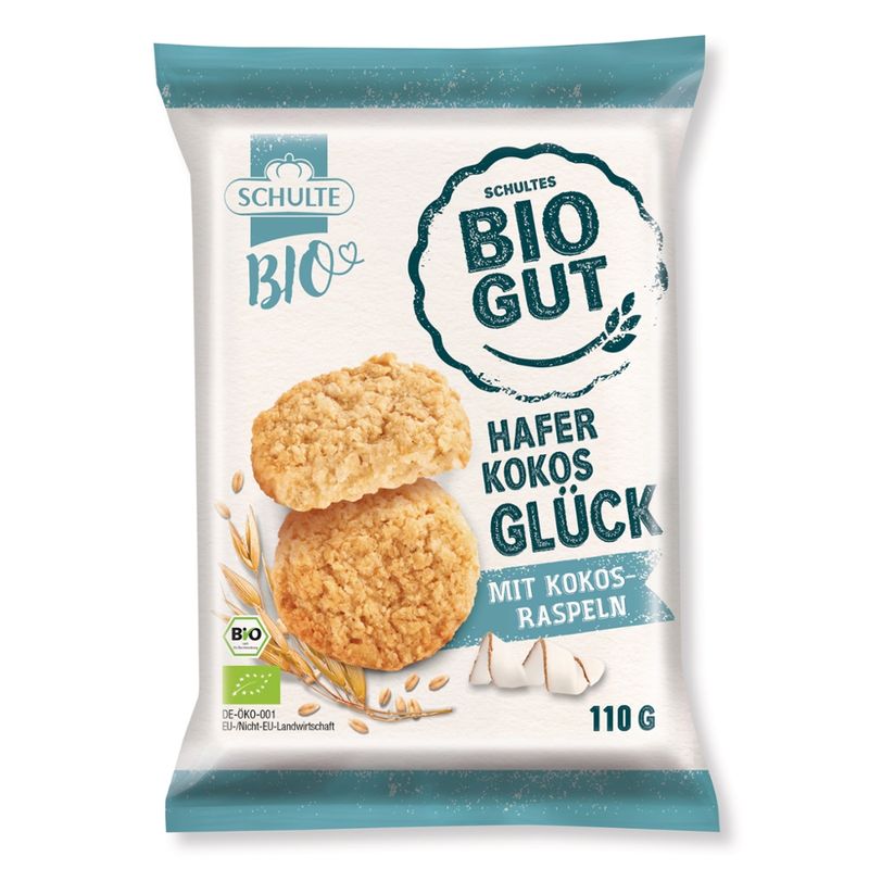 Schulte BioGut  Hafergebäck Kokos - Produktbild