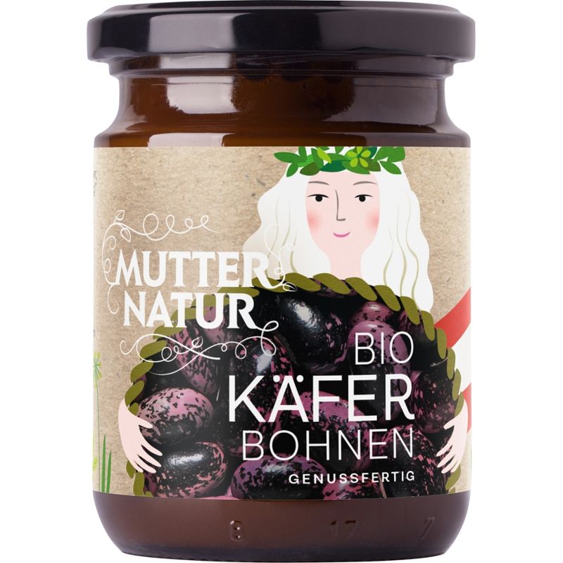 MUTTER NATUR MUTTER NATUR Bio Käferbohnen genussfertig 235 g, Herkunft Österreich - Produktbild