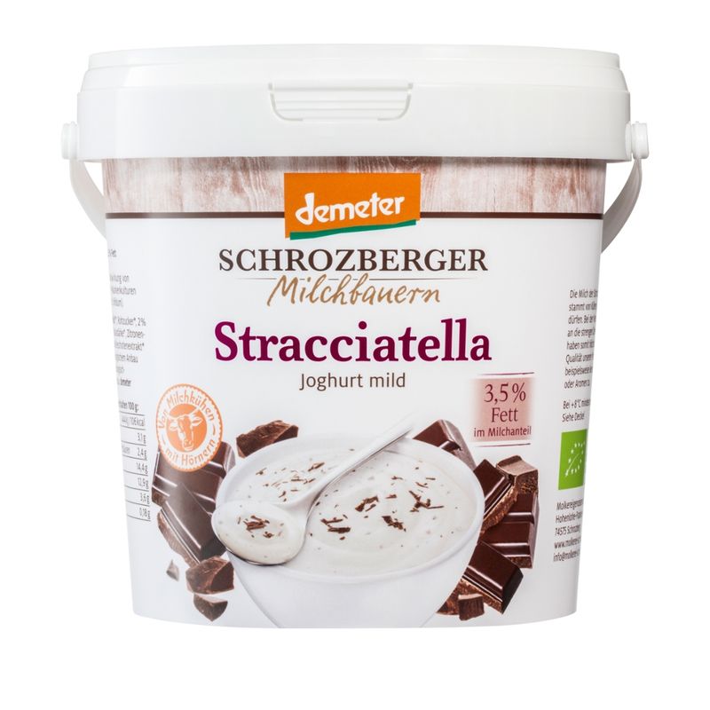 Schrozberger Milchbauern Stracciatella Joghurt mild - Produktbild