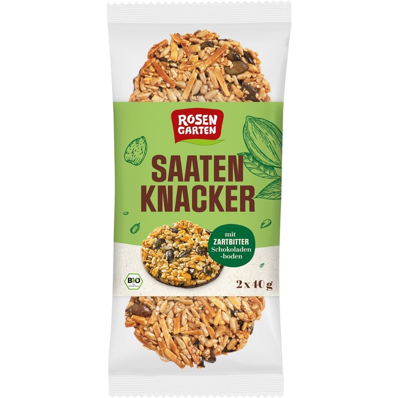 Rosengarten Saaten Knacker Duo 80g BIO - Produktbild
