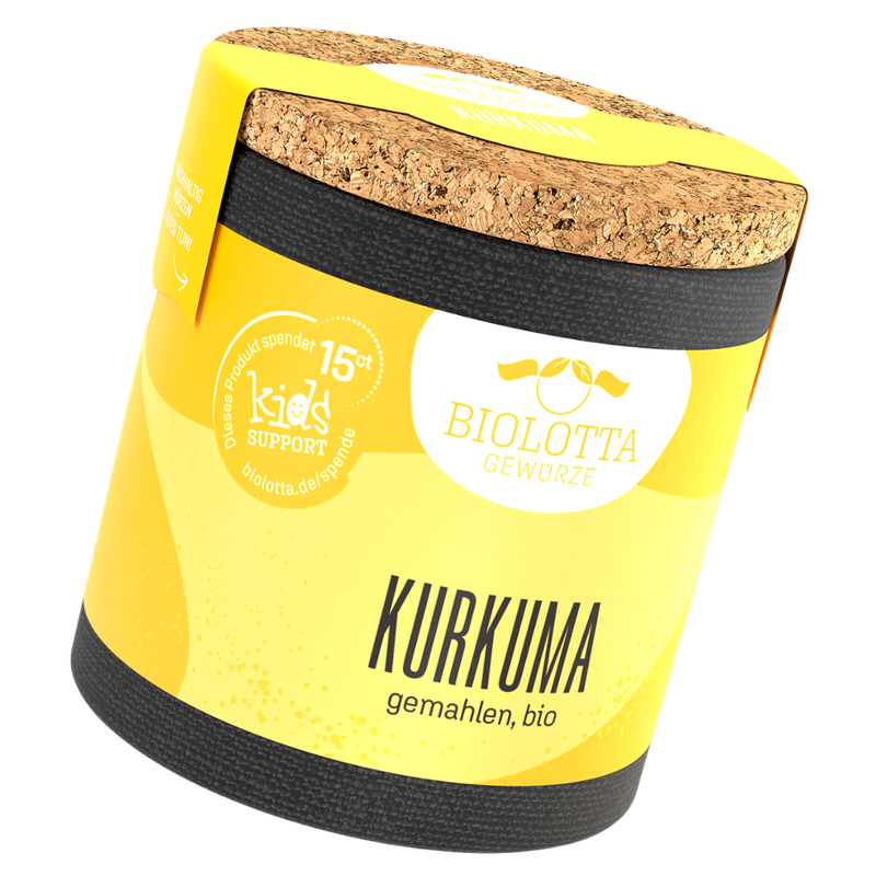 Biolotta Biolotta Korkdose Kurkuma gemahlen, bio - Produktbild