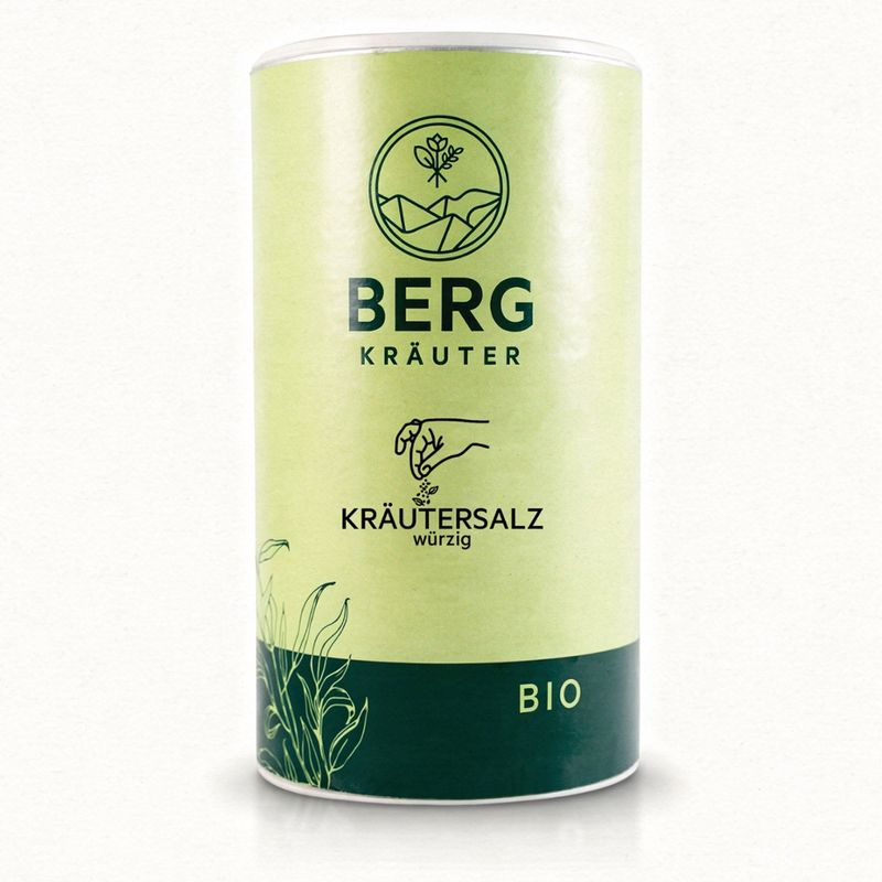 Bergkräuter Bergkräuter BIO Kräutersalz nach Mühlviertler Art 400g - Produktbild