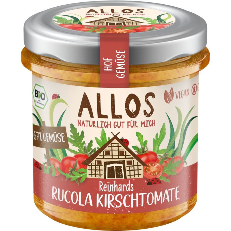 Allos Hof Gemüse Reinhards Rucola Kirschtomate - Produktbild
