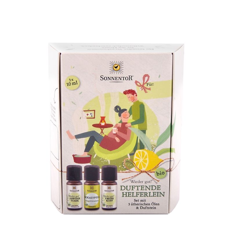 Sonnentor Duftende Helferlein ätherische Öle Geschenkset Wieder gut!® - Produktbild