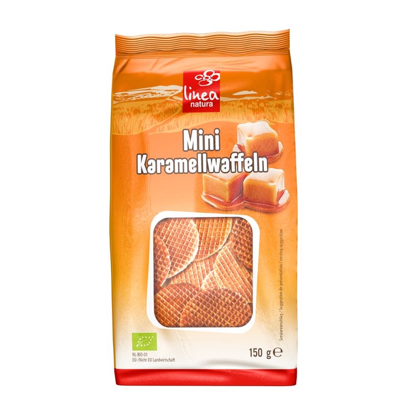 Linea Natura Linea natura Mini Karamellwaffeln - Produktbild