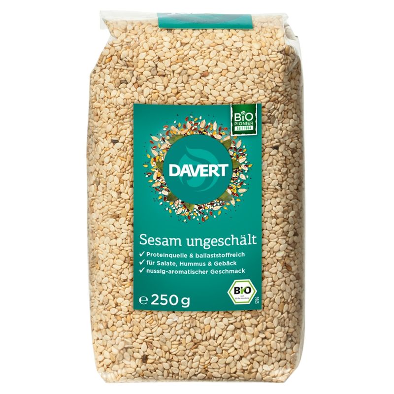Davert Sesam, ungeschält 250g - Produktbild