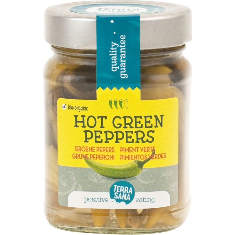 TerraSana Grüne Peperoni - Produktbild